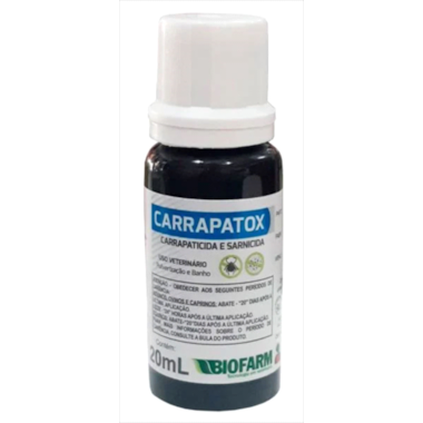 Anti Carrapatos e Sarnas Carrapatox 100ml