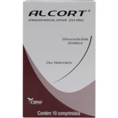 Anti-inflamatório Alcort 20mg com 10 comprimidos