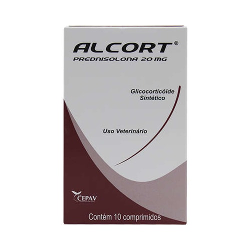 Anti-inflamatório Alcort 20mg com 10 comprimidos