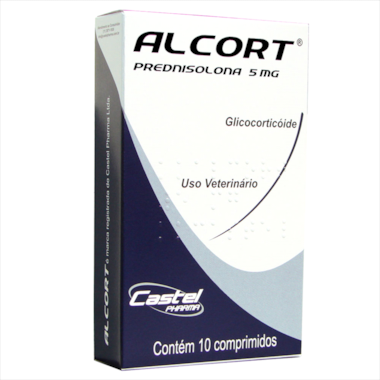Anti-inflamatório Alcort 5mg com 10 comprimidos
