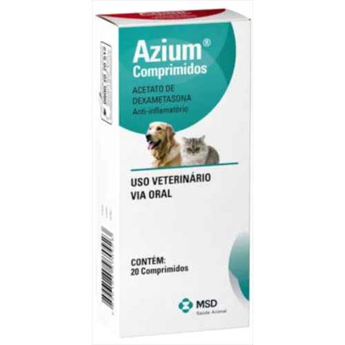 Anti-inflamatório Azium 0,5mg com 20 comprimidos