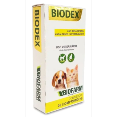 Anti-inflamatório Biodex 120mg com 20 comprimidos