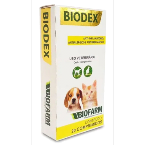 Anti-inflamatório Biodex 120mg com 20 comprimidos