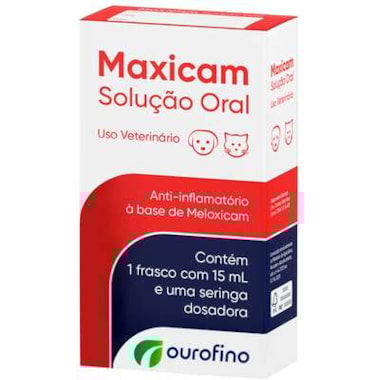 Anti-inflamatório Maxicam Oral 15ml