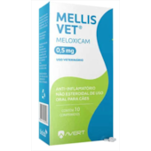Anti-inflamatório Mellis Vet Cães 0,5mg com 10 comprimidos