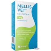 Anti-inflamatório Mellis Vet Cães 2mg com 10 comprimidos