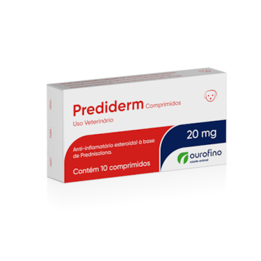 Anti-inflamatório Prediderm 20mg com 10 comprimidos