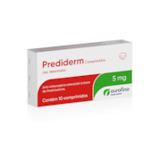 Anti-inflamatório Prediderm 5mg com 10 comprimidos