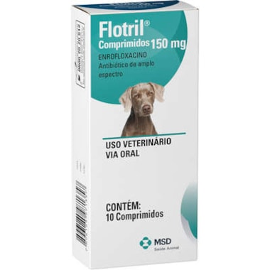 Antibiótico Flotril 150mg com 10 comprimidos