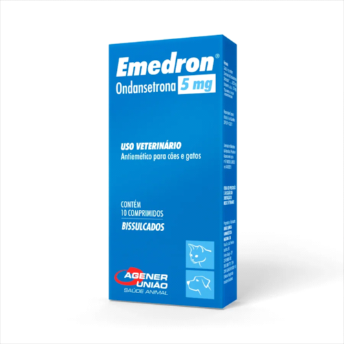 Antiemético Emedron 5mg com 10 comprimidos