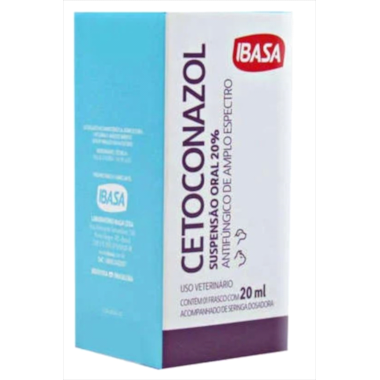 Antifúngico Cetaconazol Suspensão 20% 20ml