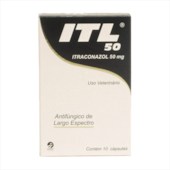 Antifúngico ITL 50mg com 10 cápsulas