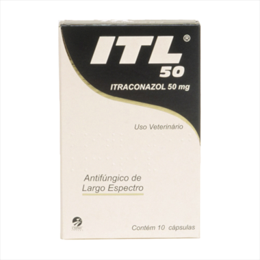 Antifúngico ITL 50mg com 10 cápsulas