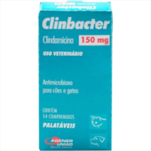 Antimicrobiano Clinbacter 150mg com 14 comprimidos