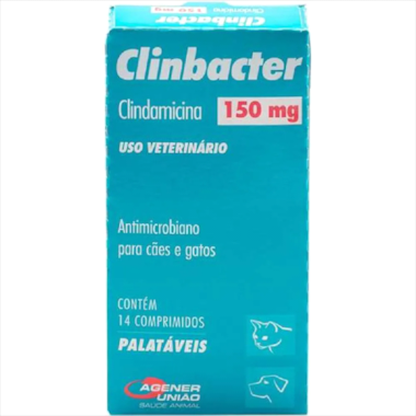 Antimicrobiano Clinbacter 150mg com 14 comprimidos