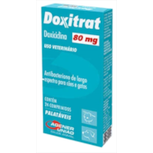 Antimicrobiano Doxitrat 80mg com 24 comprimidos