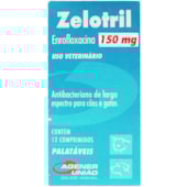 Antimicrobiano Zelotril 150mg com 12 comprimidos