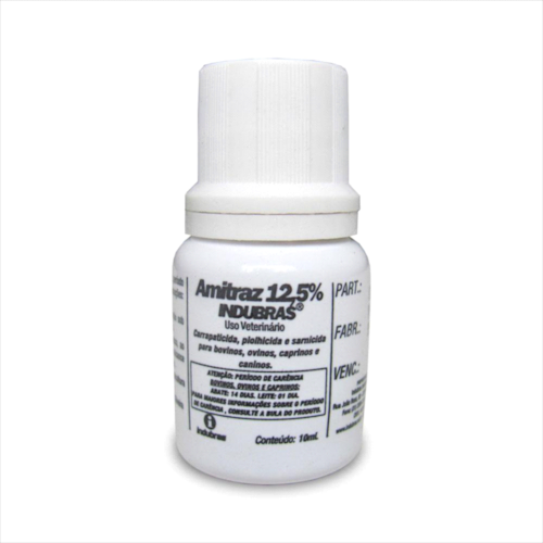 Antiparasitário Amitraz 12,5% 10ml