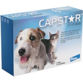 Antiparasitário Capstar Azul 11,4mg - ate 11,4kg com 6 comprimidos