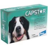 Antiparasitário Capstar Verde 57mg - de 11,4kg ate 57kg com 1 comprimido