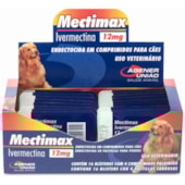 Antiparasitário Mectimax Ivermectina 12mg com 4 comprimidos