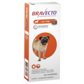 Antipulgas e Carrapatos Bravecto 250mg - 4,5kg a 10kg
