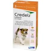 Antipulgas e Carrapatos Credeli Cães 225mg - de 5,5kg ate 11kg - combo