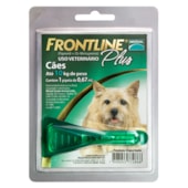 Antipulgas e Carrapatos Frontline Plus Cães Raças Pequenas - ate 10kg