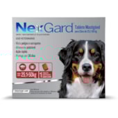 Antipulgas e Carrapatos Nexgard Cães Raças Gigantes 6g - 25,1kg ate 50kg