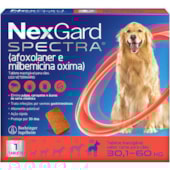 Antipulgas e Carrapatos Nexgard Spectra Cães Raças Gigantes - 30,1kg ate 60kg