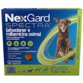 Antipulgas e Carrapatos Nexgard Spectra Cães Raças Medias - 7,6kg ate 15kg