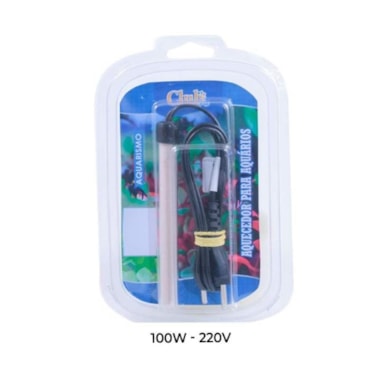 Aquecedor Club Pet para Aquários 100W 220V