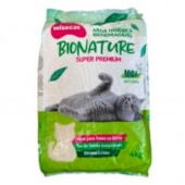 Areia Higiênica Bionature Biodegradável 4kg
