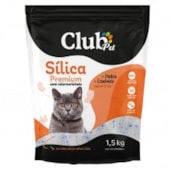 Areia Higiênica Club Pet Micro Cristais de Sílica 1,5kg