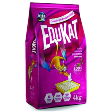 Areia Higiênica Edukat 4kg