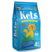 Areia Higiênica Kets 4kg