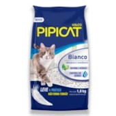 Areia Higiênica Pipicat Bianco 1,8kg