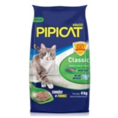 Areia Higiênica Pipicat Classic 4kg