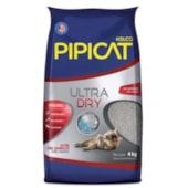 Areia Higiênica Pipicat Ultra Dry 4kg