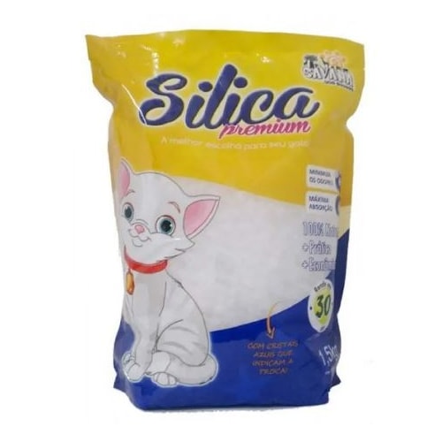 Areia Higiênica Savana Cristais de Sílica Premium 1,5kg