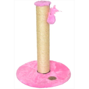 Arranhador São Pet com 1 Plataforma Rosa Pequeno