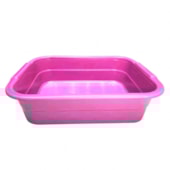 Bandeja Higiênica Club Pet Max Alta Rosa