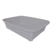 Bandeja Higiênica Furacão Pet Classic Cinza