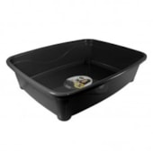 Bandeja Higiênica Furacão Pet Classic Preta