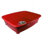 Bandeja Higiênica Furacão Pet Classic Vermelha