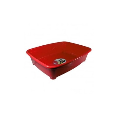 Bandeja Higiênica Furacão Pet Classic Vermelha