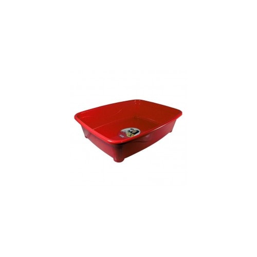 Bandeja Higiênica Furacão Pet Classic Vermelha