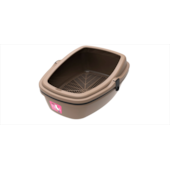 Bandeja Higiênica Plast Pet Furba Taupe