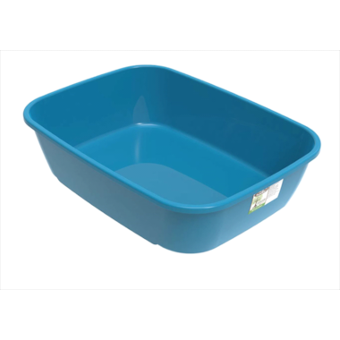 Bandeja Higiênica Plast Pet WC Cat Sem Tampa Azul