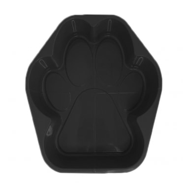Bandeja Higiênica Smart Fer Luxo Patinha Preta